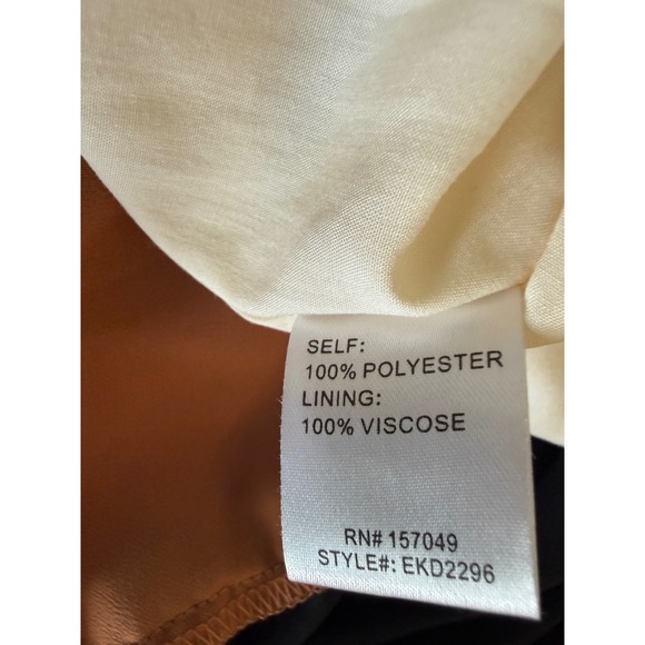 Fanco Boho Tiered Colorblock Maxi Dress Size S Cottagecore Resort Romantic Flowy - Picture 9 of 11